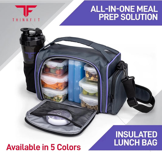 Fiambrera térmica para empacar comidas – Juego de 6 recipientes
