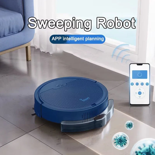 Robot Aspirador 3 en 1 – Barre, Aspira y Trapea | Control por App