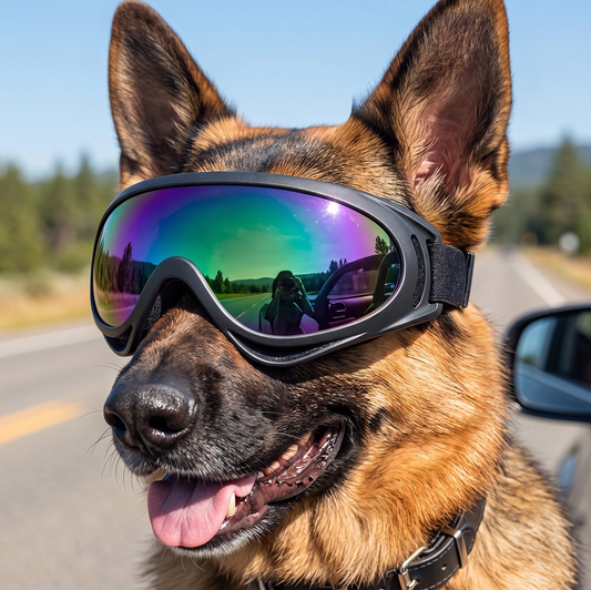 Gafas de Sol Ajustables para Perros – Protección UV